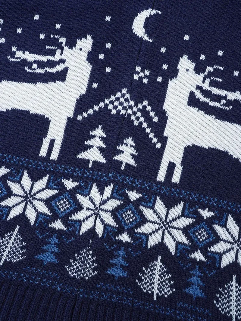 Winter Wonderland Shawl Collar Open Cardigan