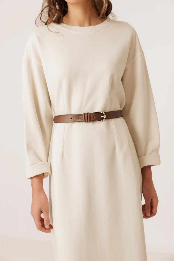 Ceinture classique en cuir