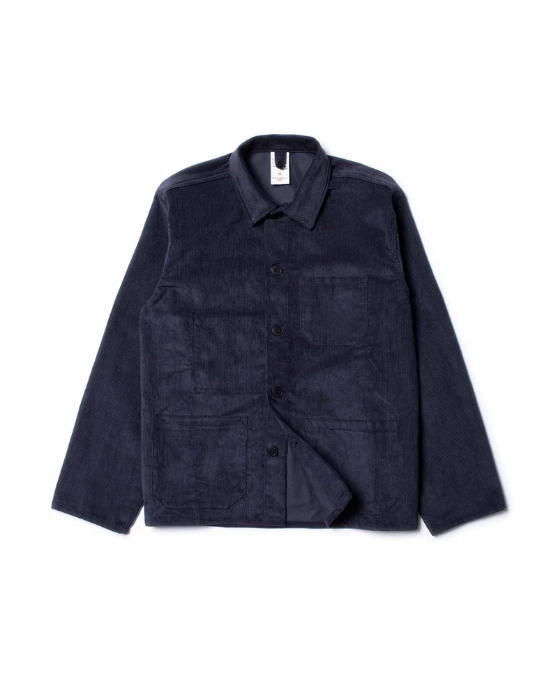 Veste de travail en velours côtelé bio