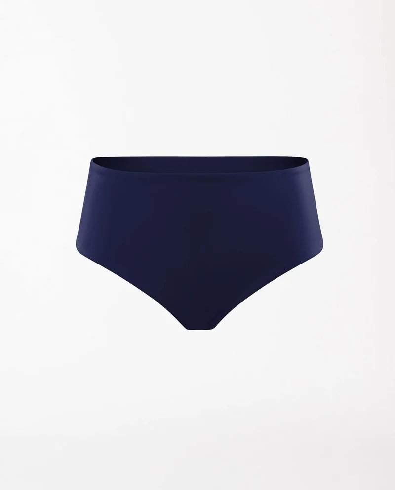 Bas de maillot taille haute recyclé