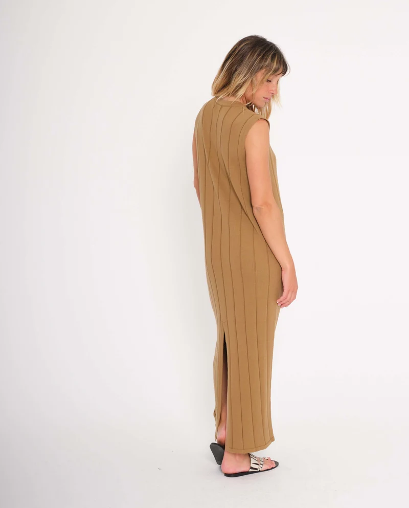Robe longue en coton biologique