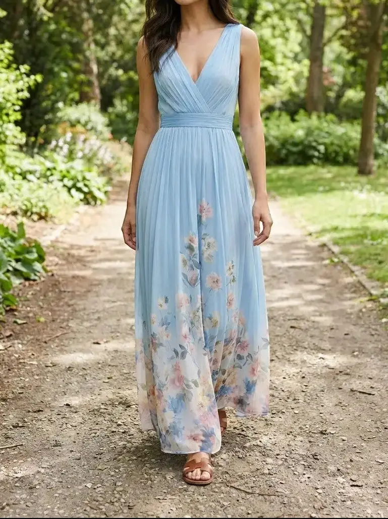 Women's Lightweight Elegant Summer Dress | Flattering Airy Comfort