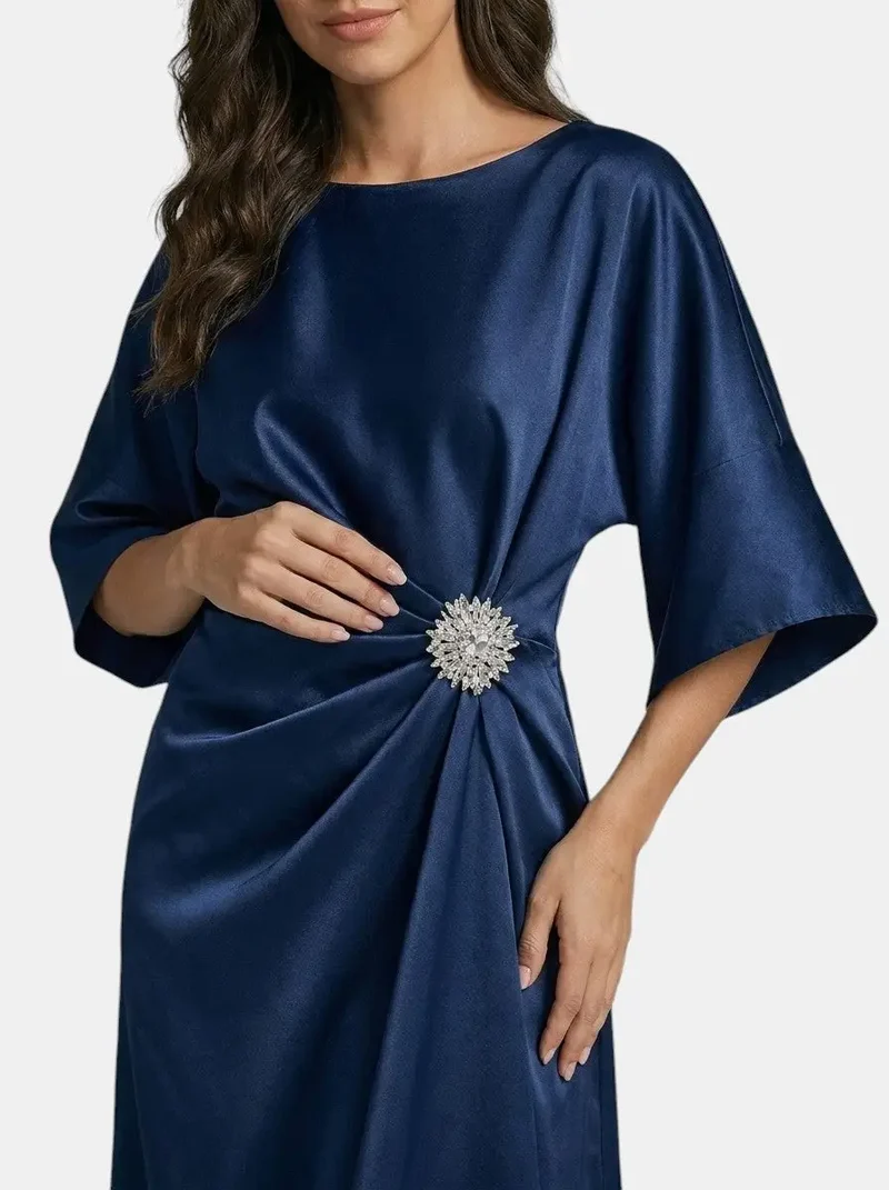 Women's Luxurious Shine Maxi Dress | Elegant Long Formal Evening Gown