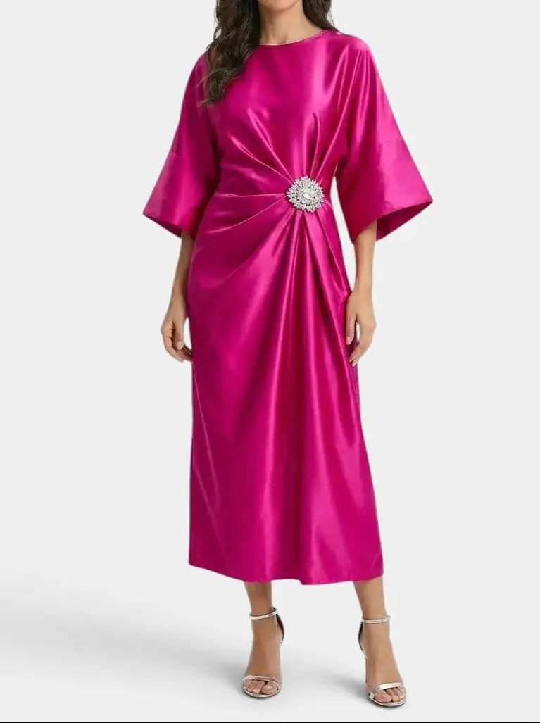 Women's Luxurious Shine Maxi Dress | Elegant Long Formal Evening Gown