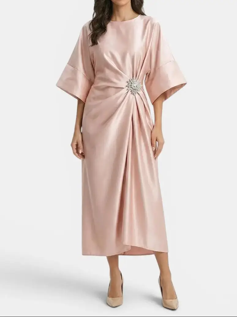 Women's Luxurious Shine Maxi Dress | Elegant Long Formal Evening Gown