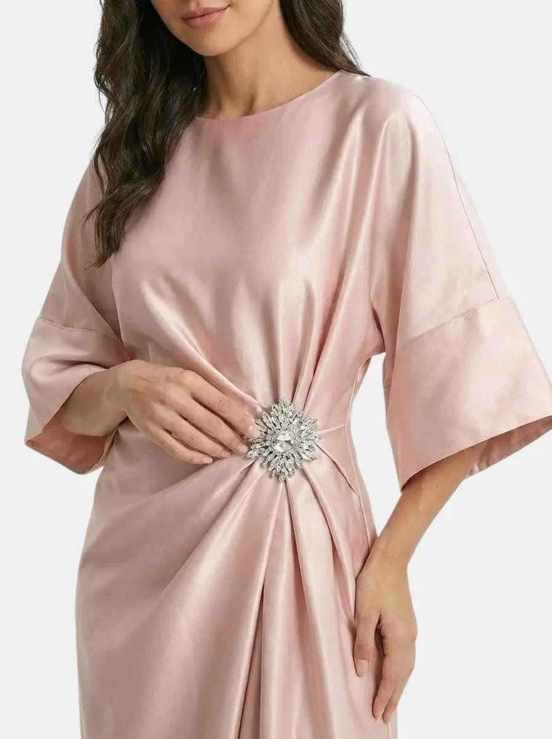 Women's Luxurious Shine Maxi Dress | Elegant Long Formal Evening Gown