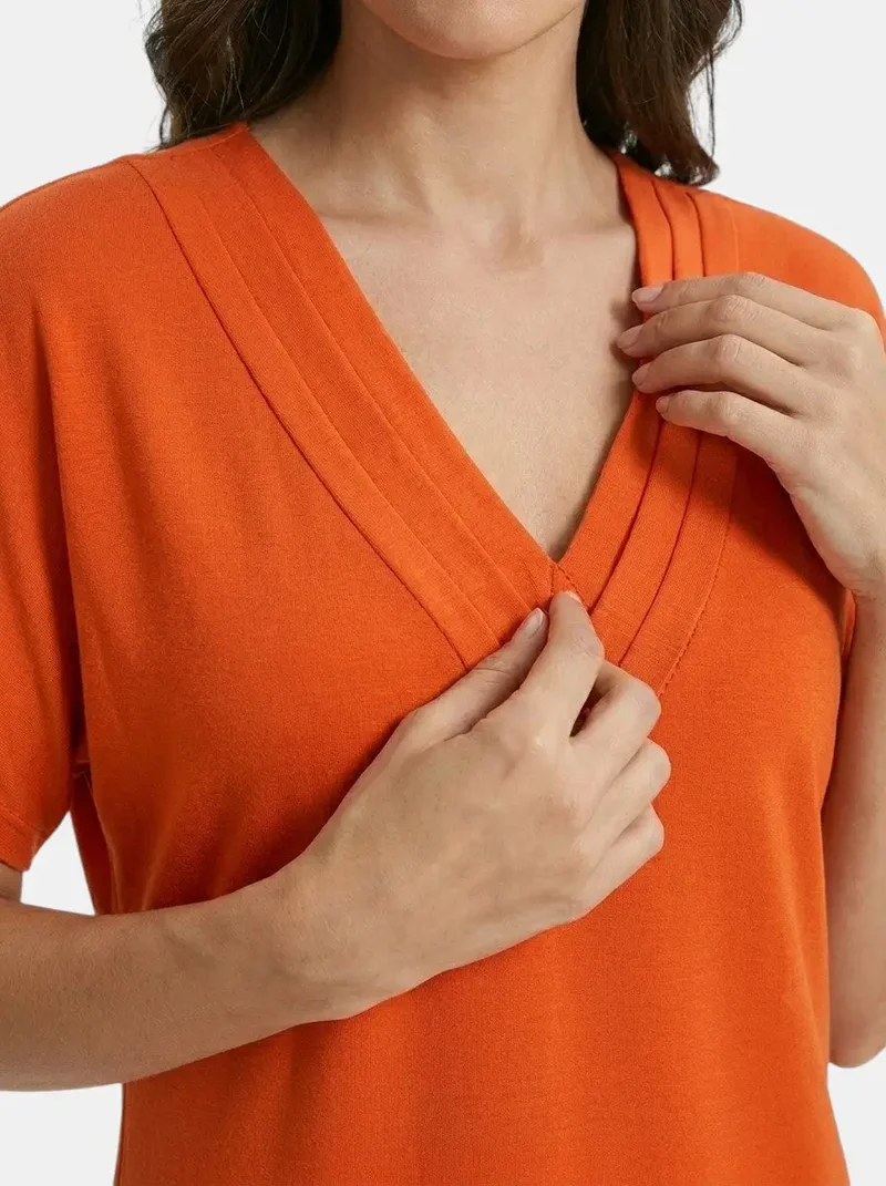 Women's Flowy Fabric Maxi Dress | Elegant Tummy-Hiding Summer Dress