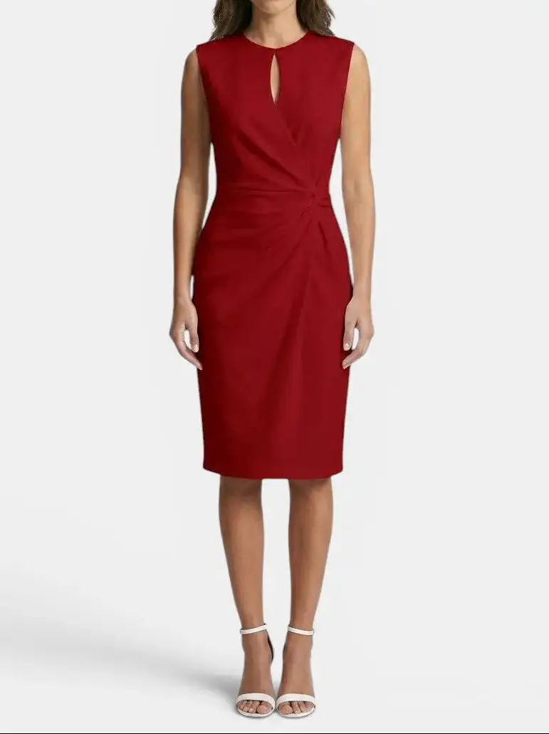 Women's Elegant Black Cocktail Dress | Flattering Versatile Evening Gown