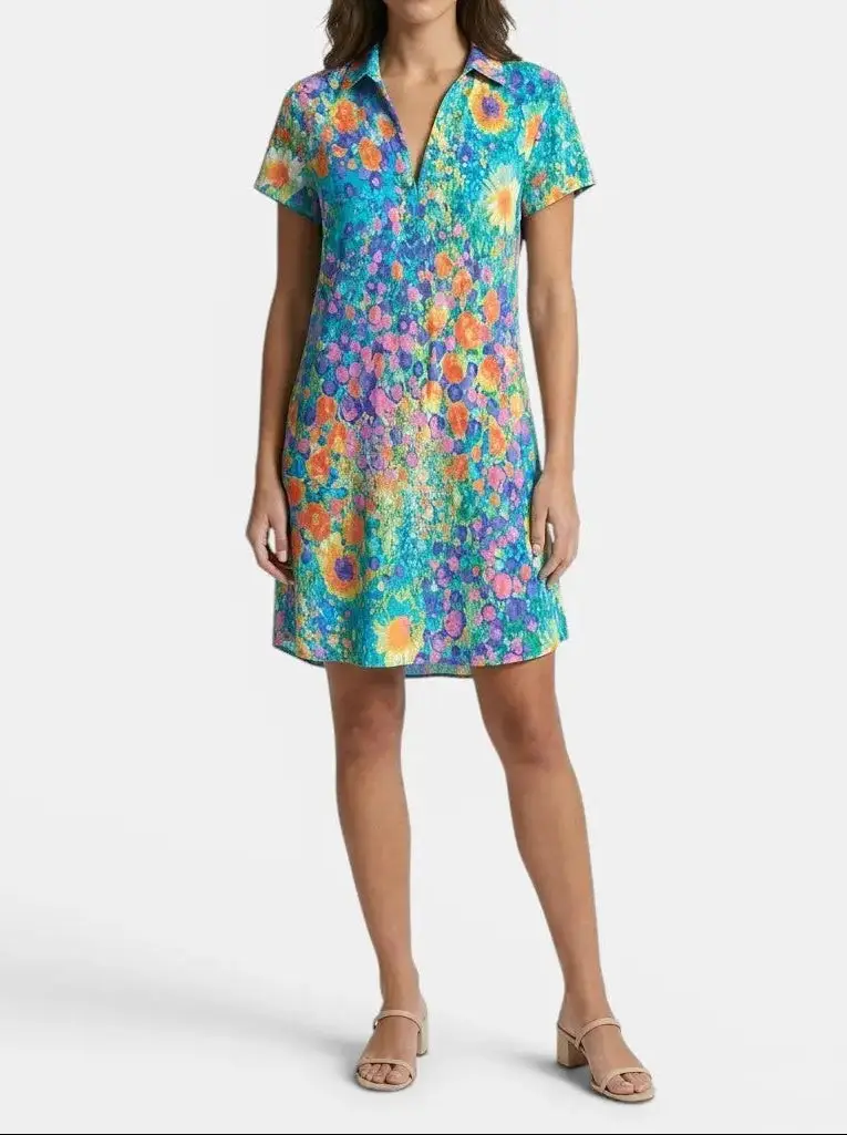 Women's Lightweight Cotton Maxi Dress | Elegant Bohemian Summer Style