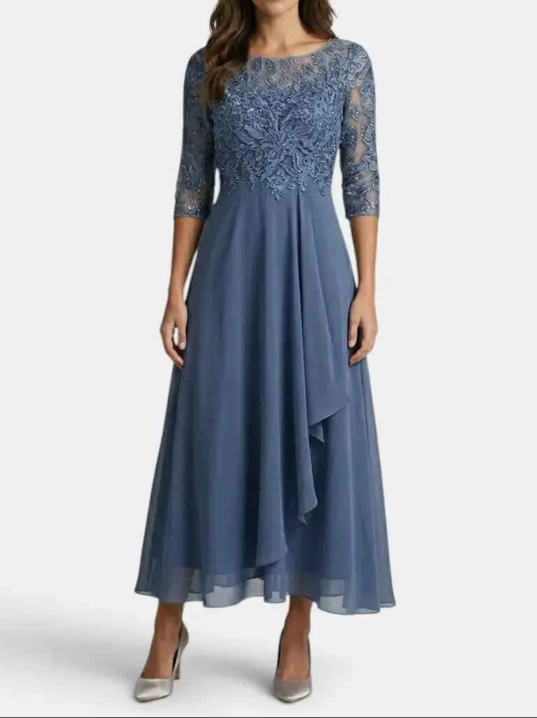 Women's Elegant Lace Dress | Timeless White Cocktail Dress for Special Occasions