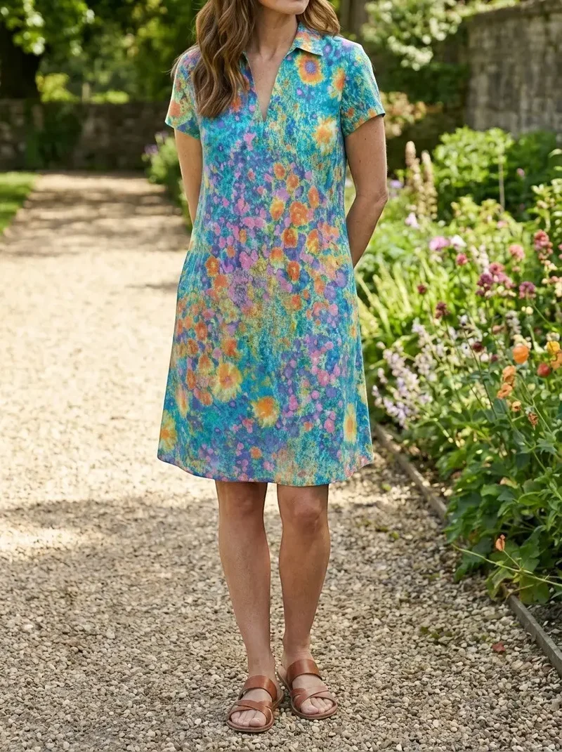 Women's Lightweight Bohemian Maxi Dress | Elegant Flowing Summer Dress
