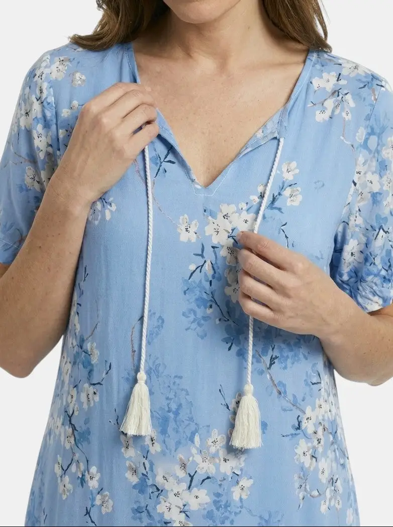 Women's Light Airy Fabric Maxi Dress | Flattering Bohemian Summer Dress
