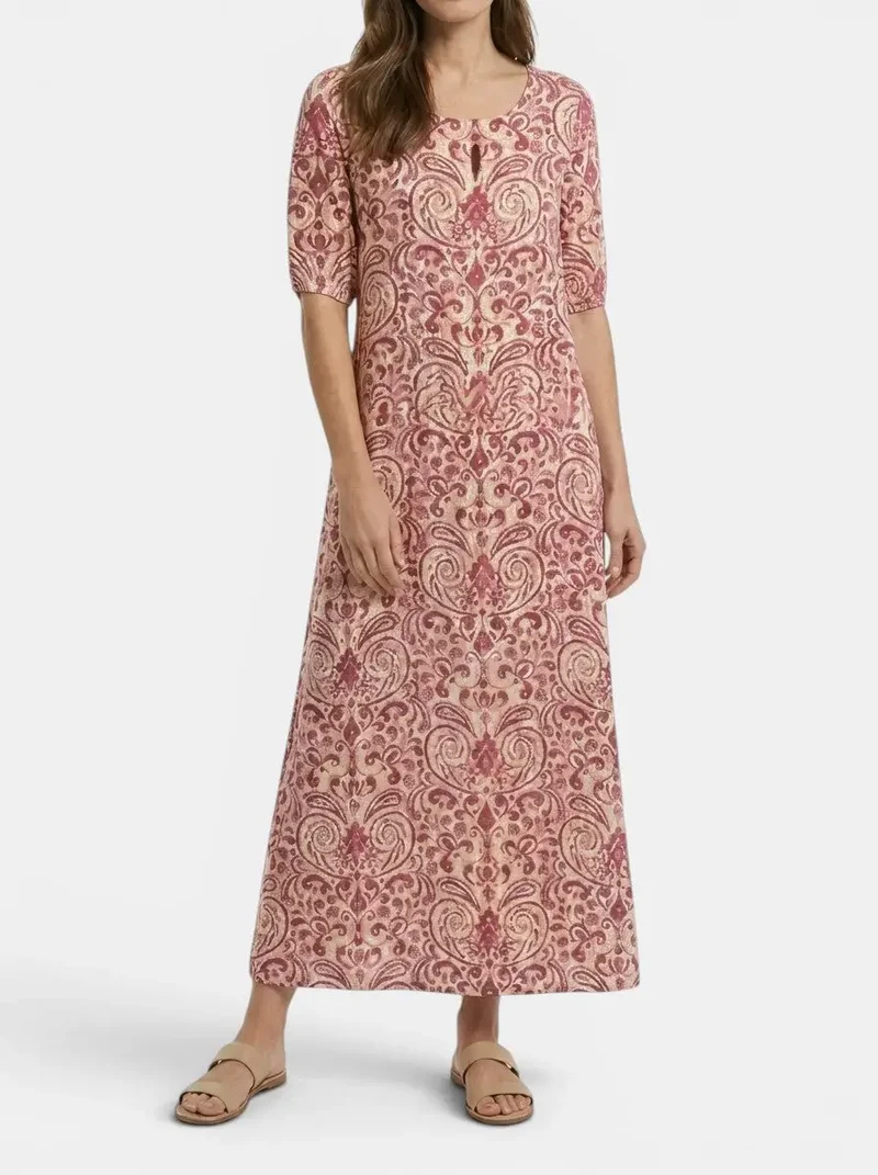 Women's Light Airy Fabric Maxi Dress | Flattering Bohemian Summer Dress