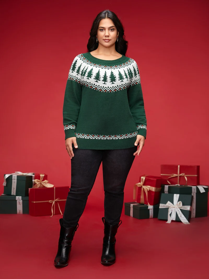 Supersoft Essentials Festive Knit Pullover