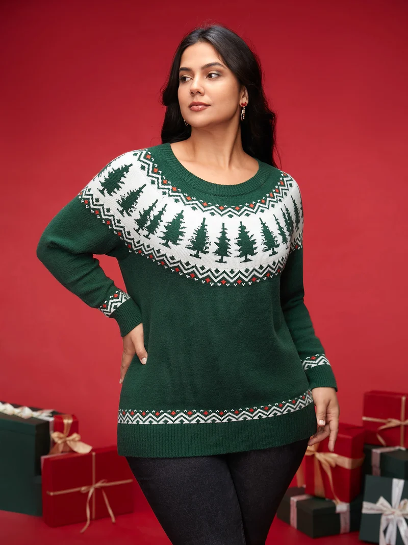 Supersoft Essentials Festive Knit Pullover