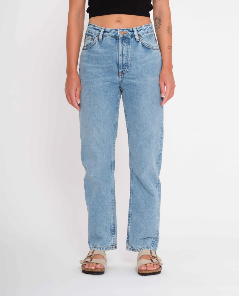 Jean droit en coton bio Lofty Lo Light Vintage