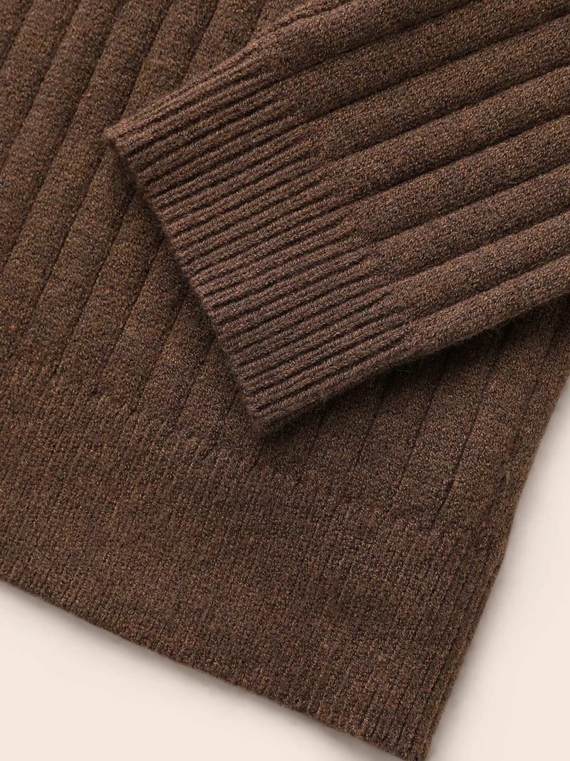Supersoft V-Neck Cable Knit Cardigan