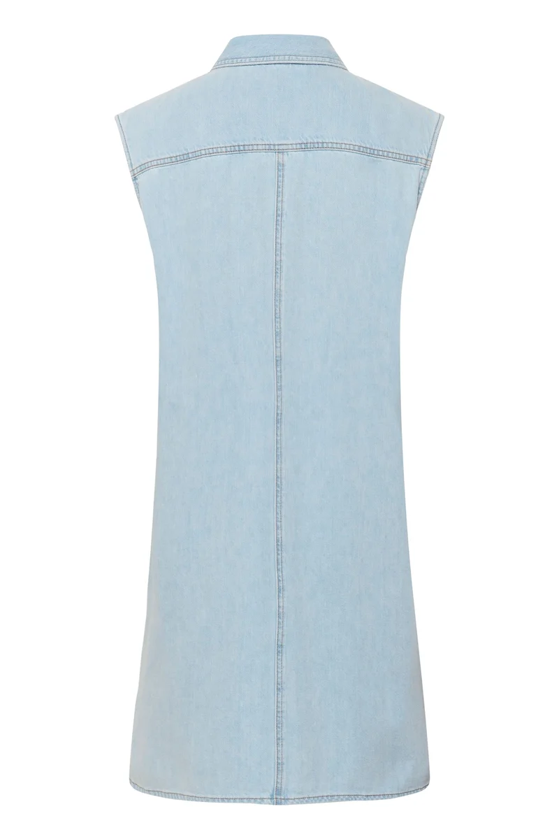 Robe Elly chemise sans manches