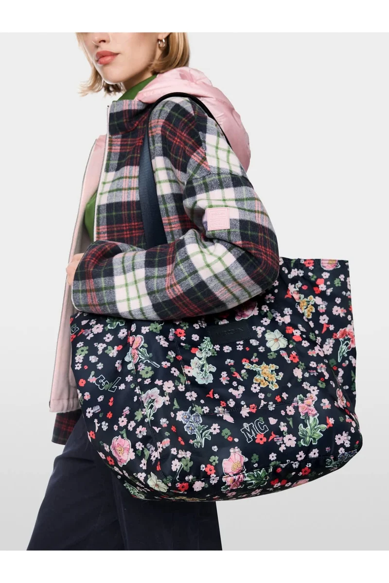 Sac cabas réversible en nylon