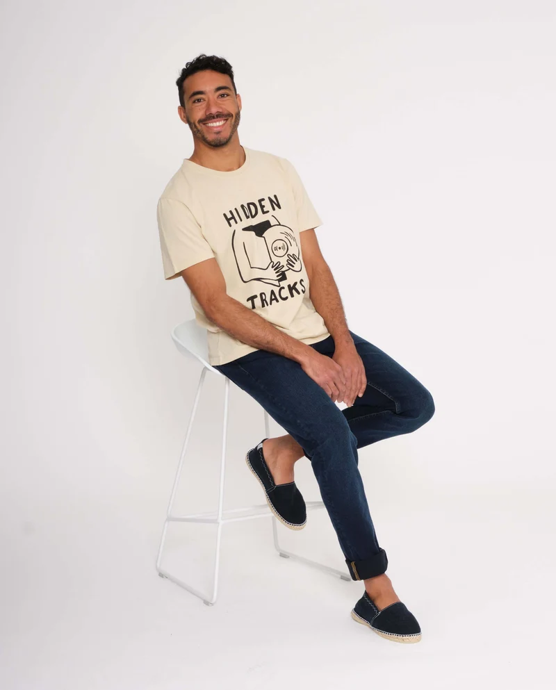 Jean fuselé en coton bio Lean Dean New Ink