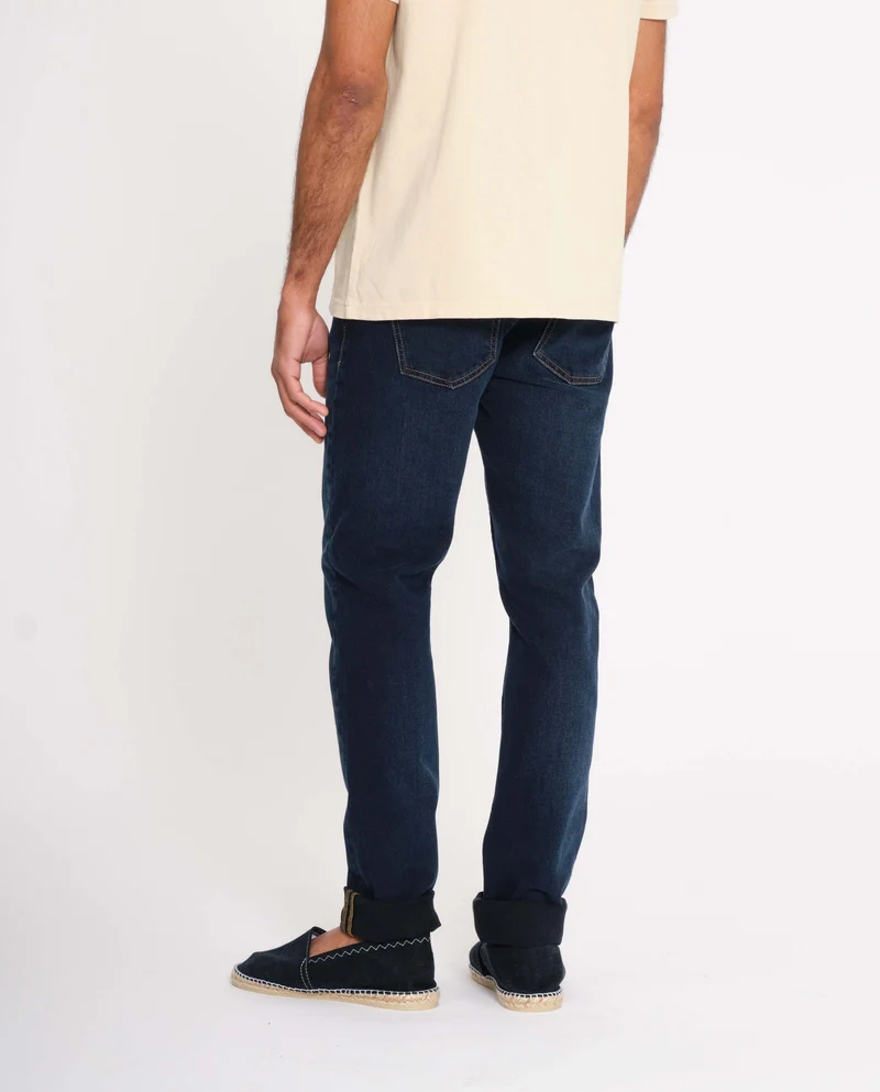 Jean fuselé en coton bio Lean Dean New Ink