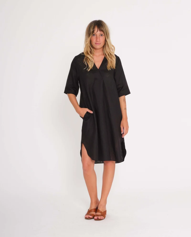 Robe Kaftan en lin