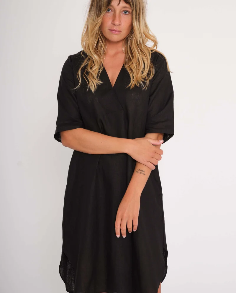 Robe Kaftan en lin