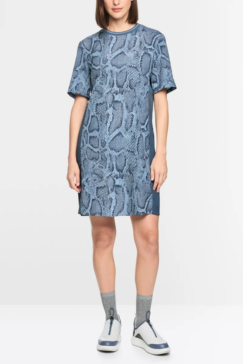 Robe ample à motif animalier
