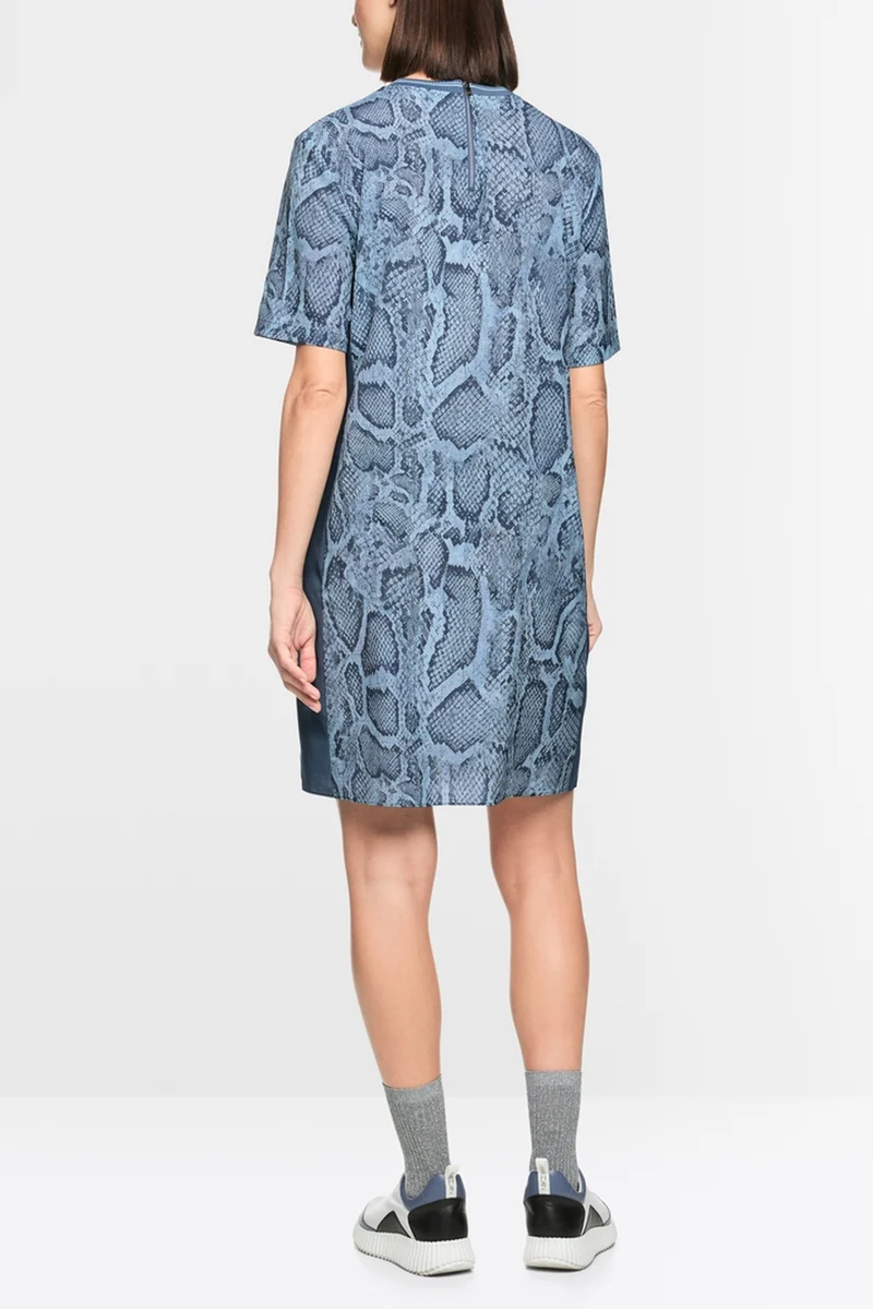 Robe ample à motif animalier
