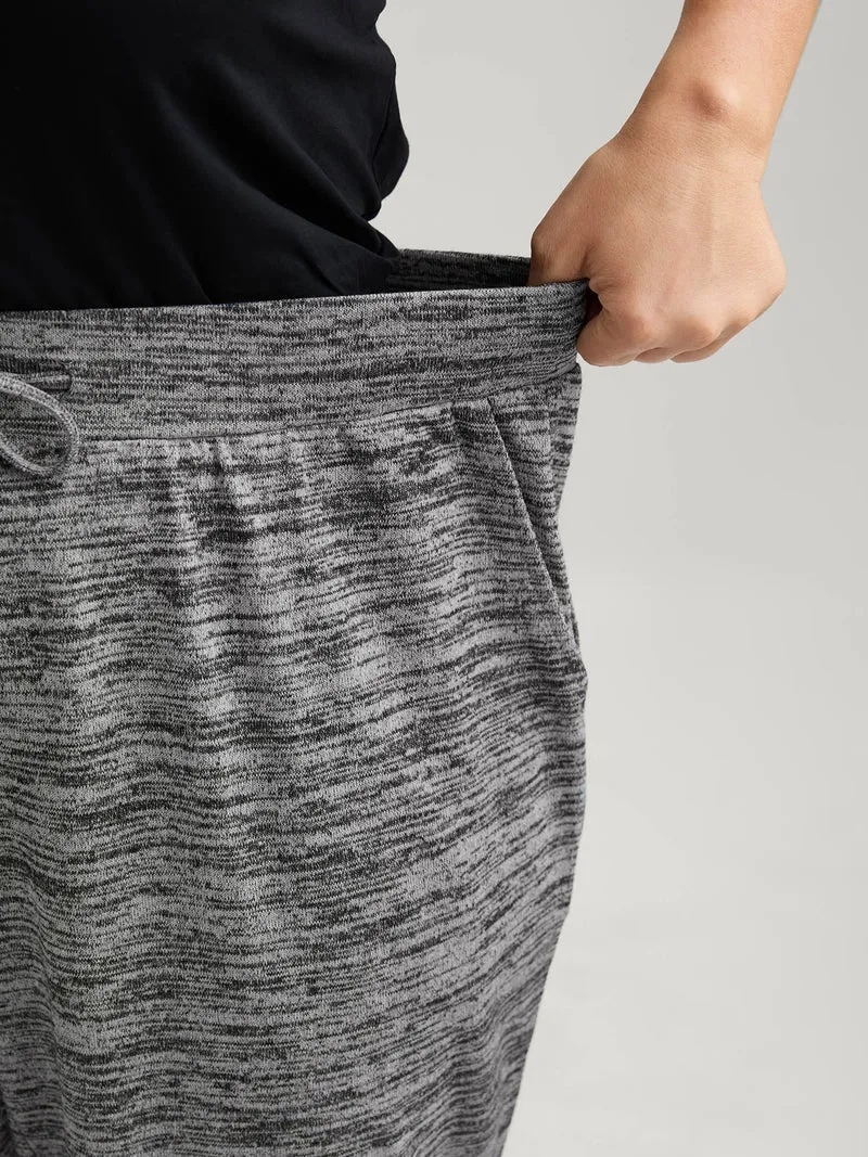 Plain Heather Drawstring Lounge Bottoms