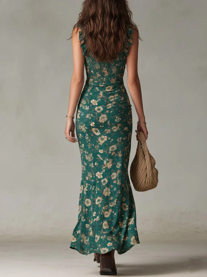 Zara | Robe Maxi Boho Rétro