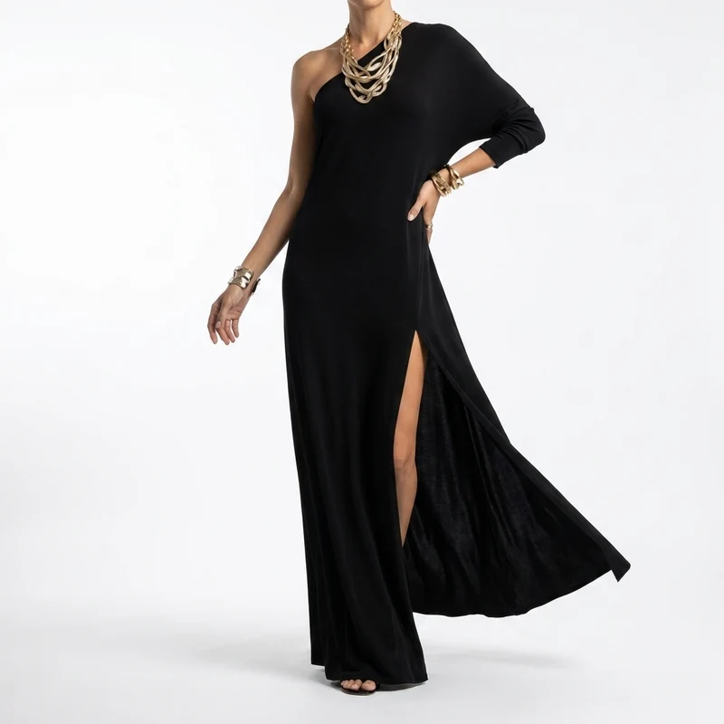 Maëvoria™ — Robe longue fluide élégance aérienne