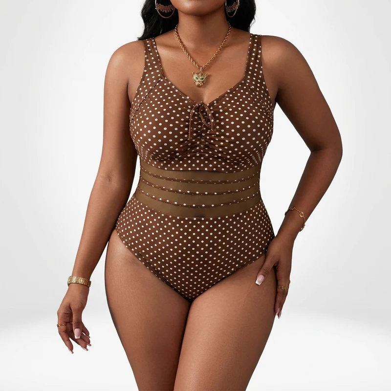 Virellia™ — Maillot une pièce ajouré élégance sculptante