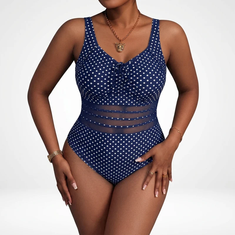Virellia™ — Maillot une pièce ajouré élégance sculptante