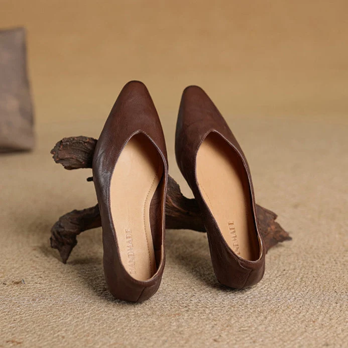 Reve | Ballerine à Pointe Effilée