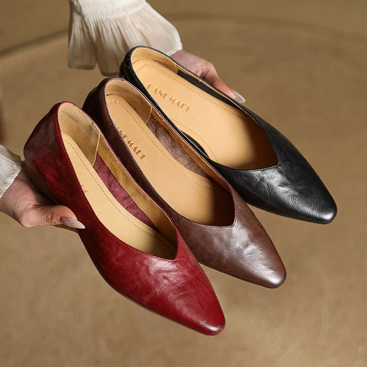 Reve | Ballerine à Pointe Effilée
