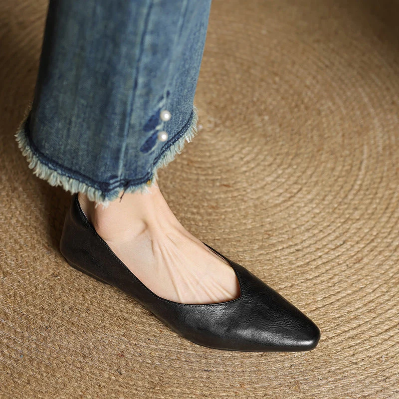 Reve | Ballerine à Pointe Effilée
