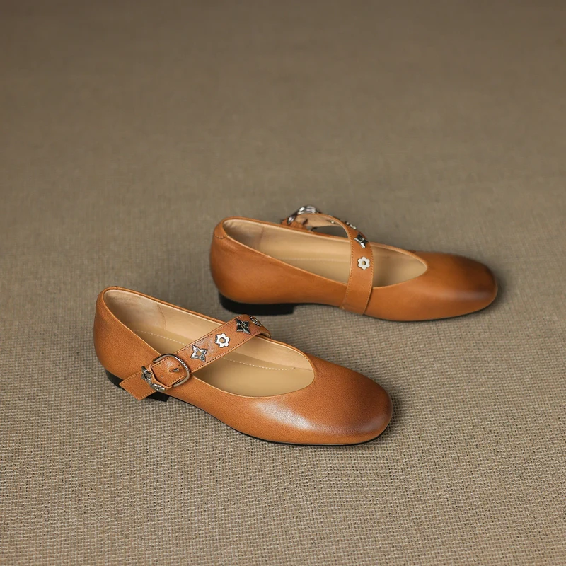 Kylen | Ballerines Mary Jane avec Clous