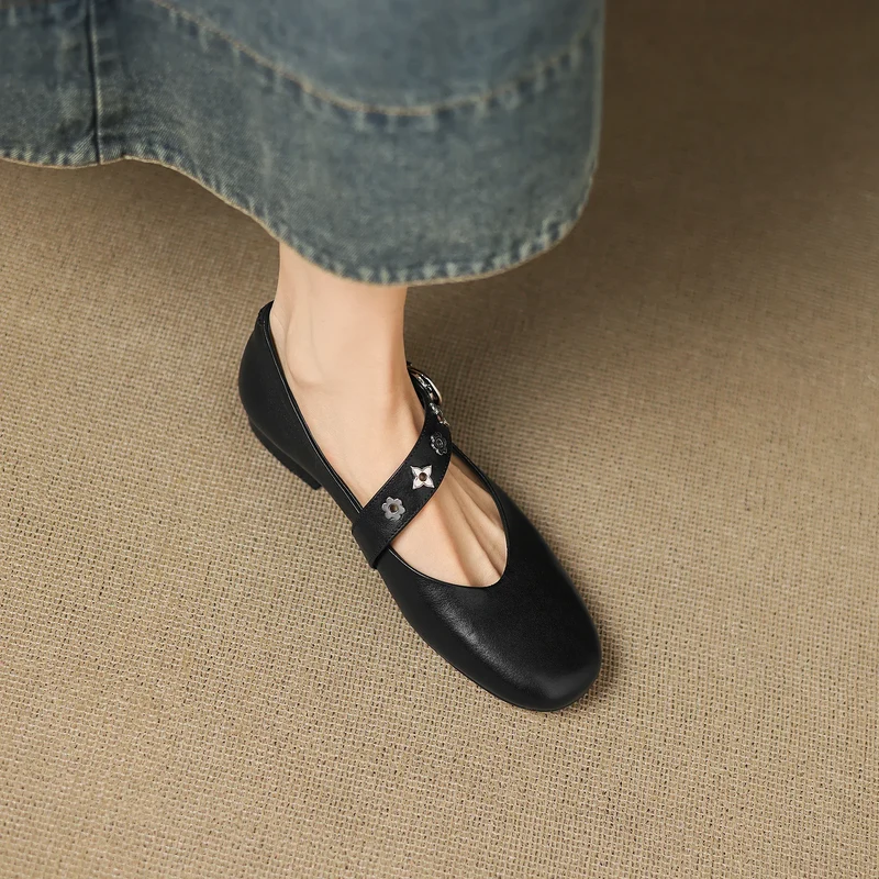 Kylen | Ballerines Mary Jane avec Clous