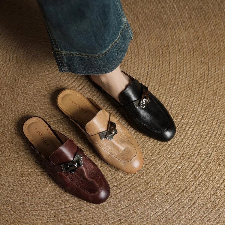 Mariagrazia | Mules Mocassins avec Boucle