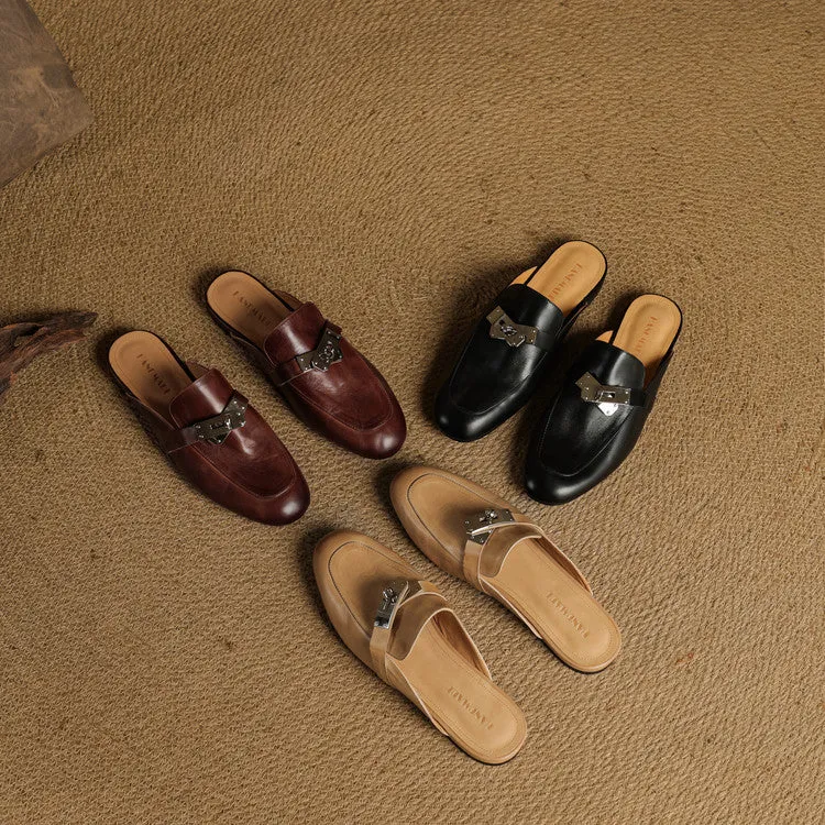 Mariagrazia | Mules Mocassins avec Boucle