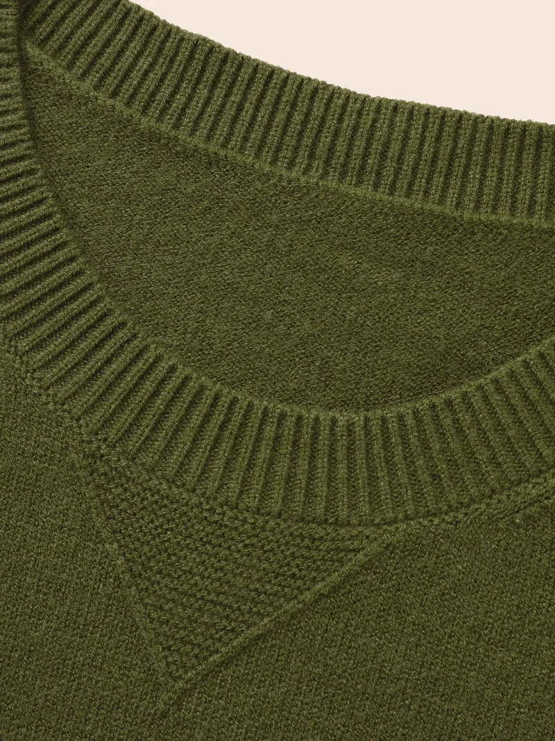 Supersoft Essentials Solid Slit Hem Pullover