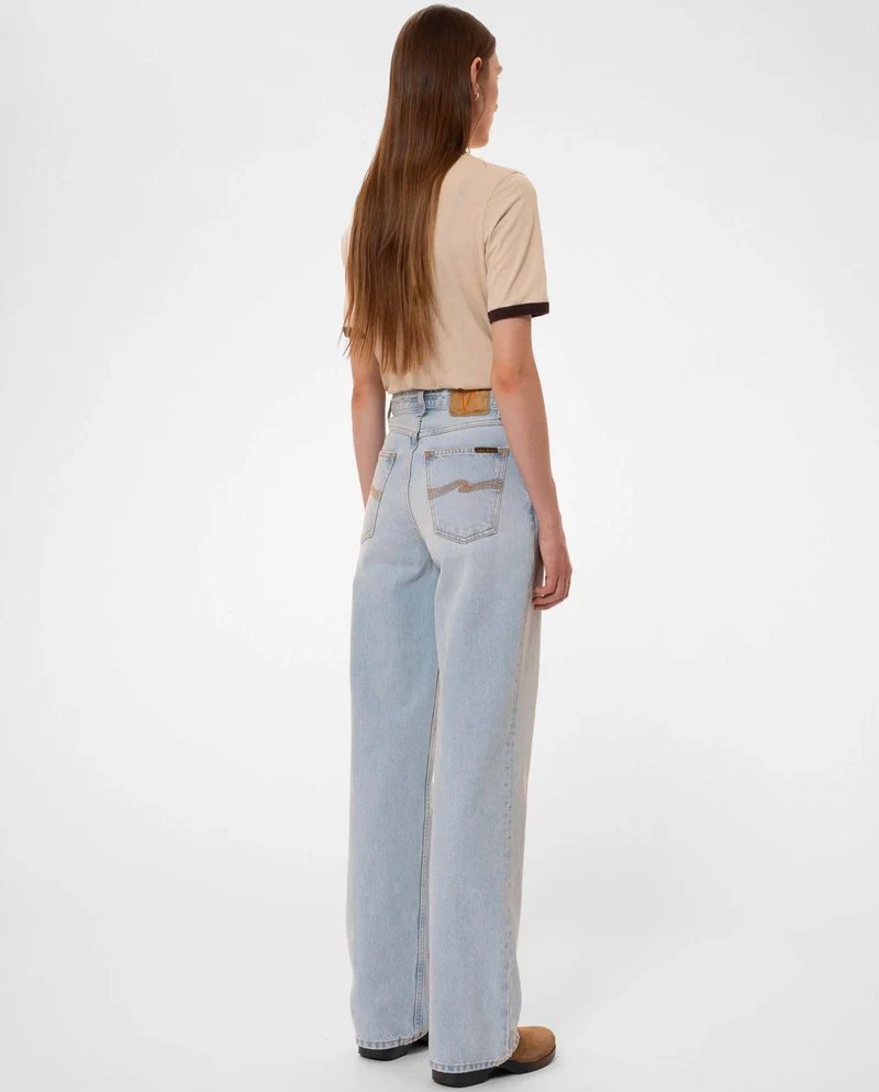 Jean ample en coton bio Clean Eileen Sunday Moon