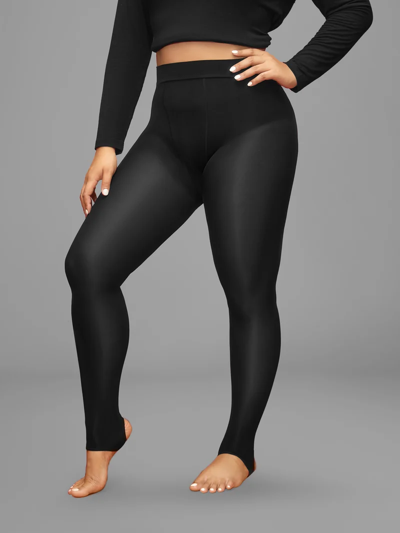 Ankle Cover Design Seamless Legging Tights Stocking