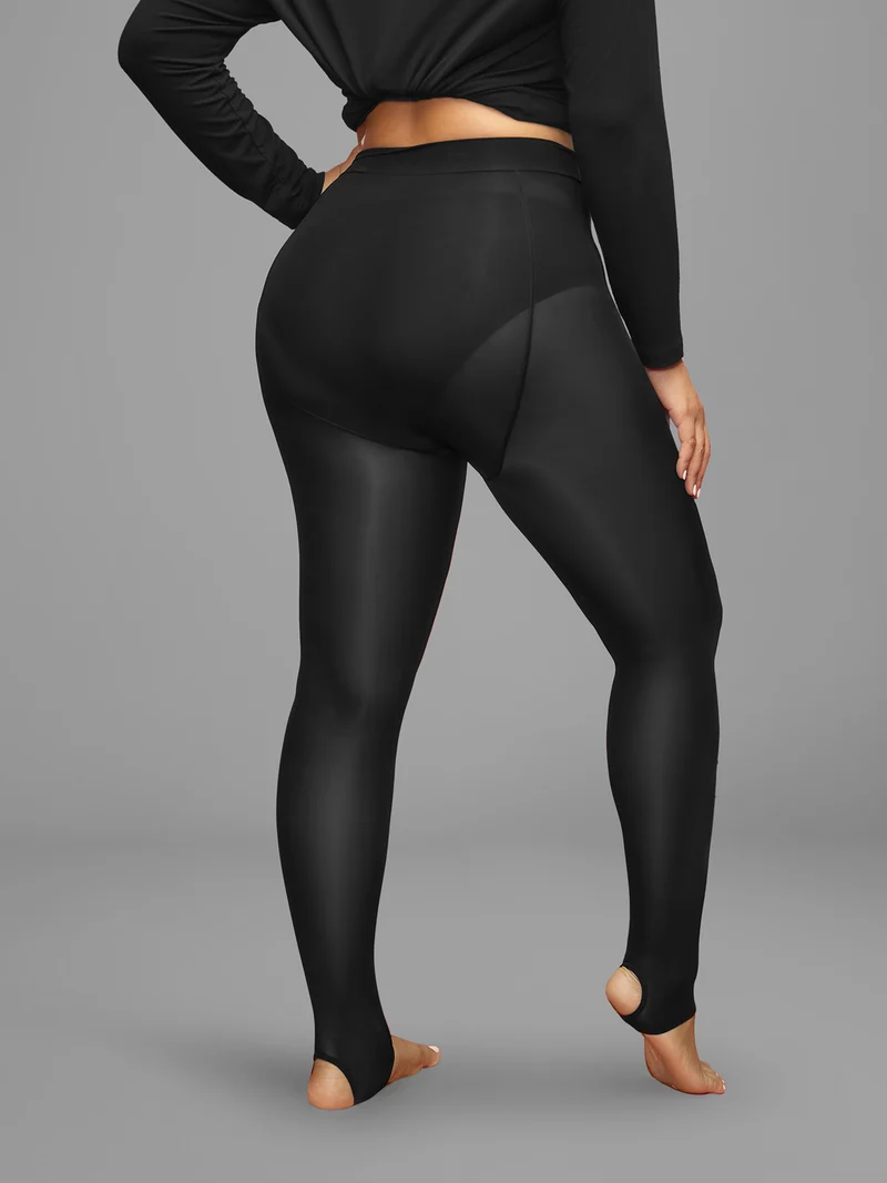 Ankle Cover Design Seamless Legging Tights Stocking