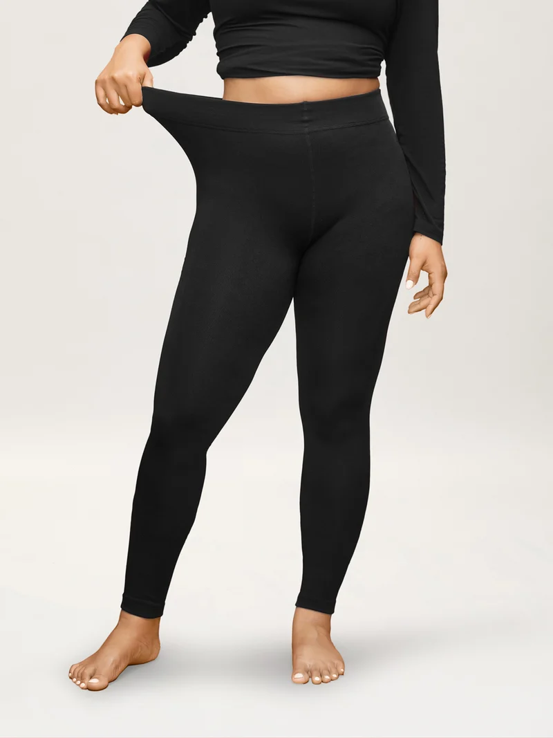 120D High-Waisted Seamless Legging Tights Stocking