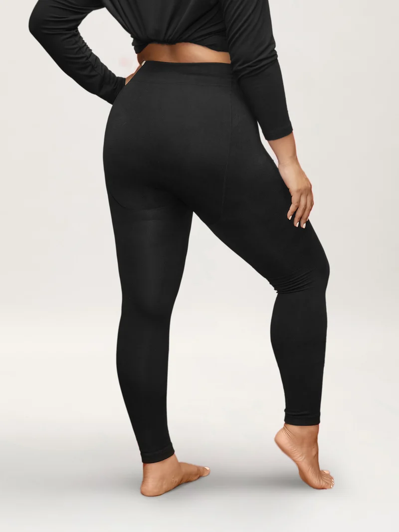 120D High-Waisted Seamless Legging Tights Stocking
