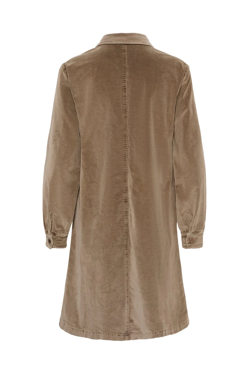 Robe courte en velours côtelé Brady
