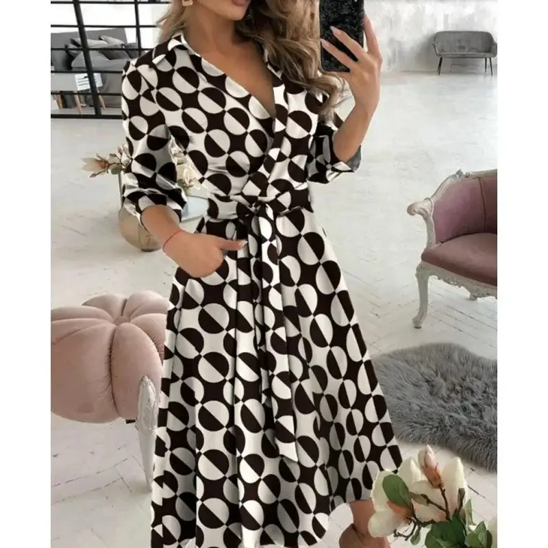 Women's Structured Fabric Blazer Dress | Elegant Tailored Belted Design