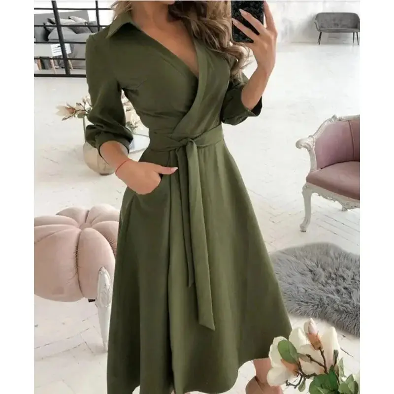 Women's Structured Fabric Blazer Dress | Elegant Tailored Belted Design